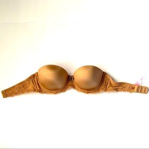 Victoria Secret-32B-Strapless Push-up Bra